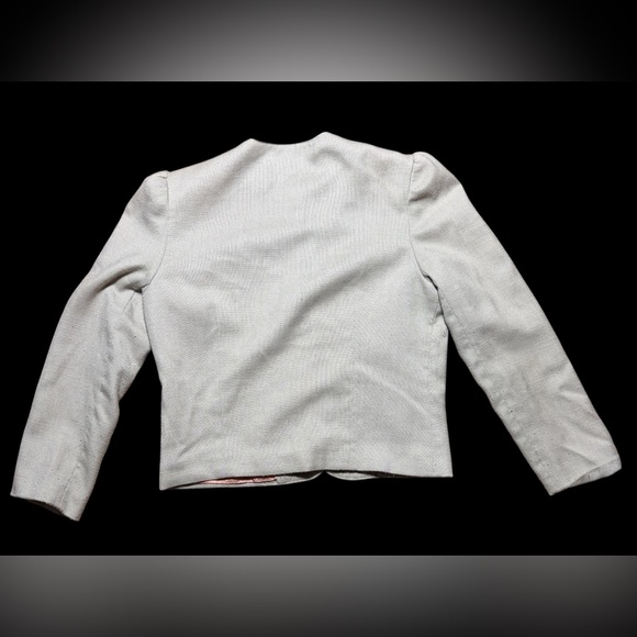 Light Tan Button-Front Jacket - Picture 2 of 15